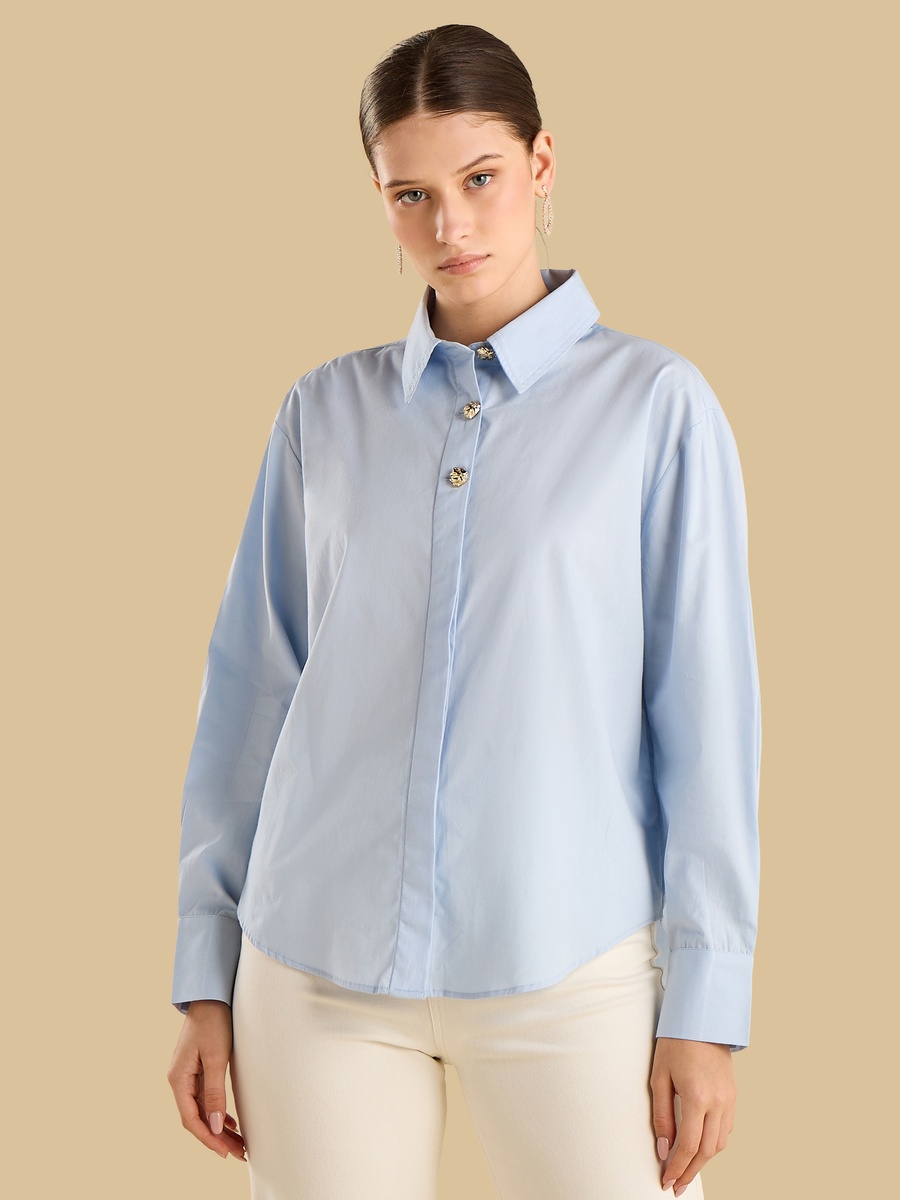Oversized Poplin Shirt