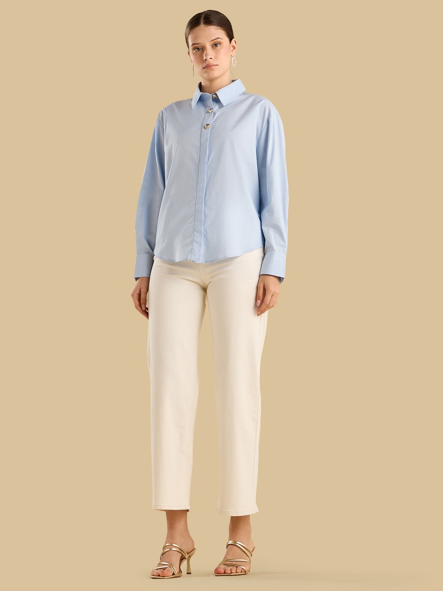 Oversized Poplin Shirt