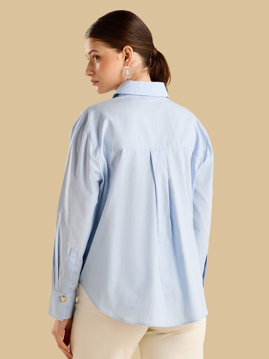 Oversized Poplin Shirt