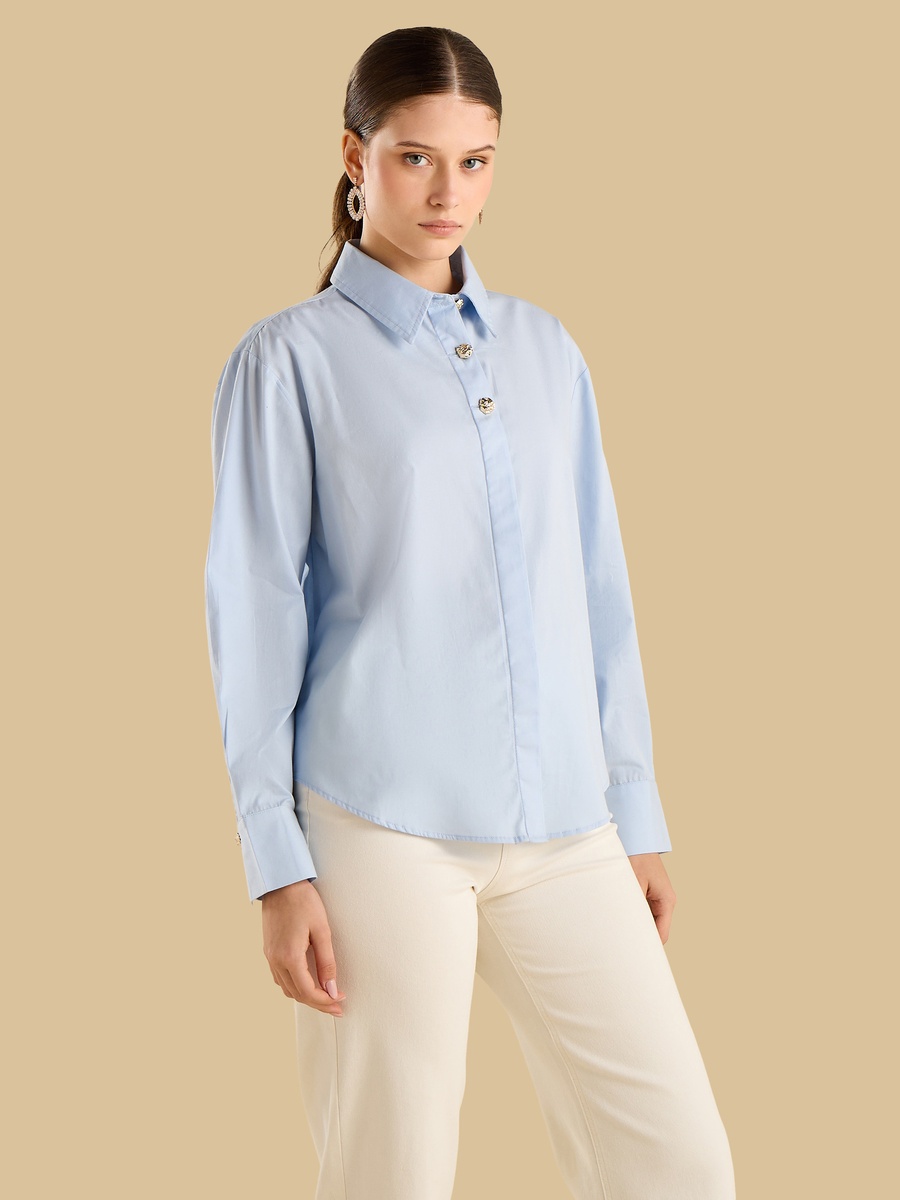 Oversized Poplin Shirt