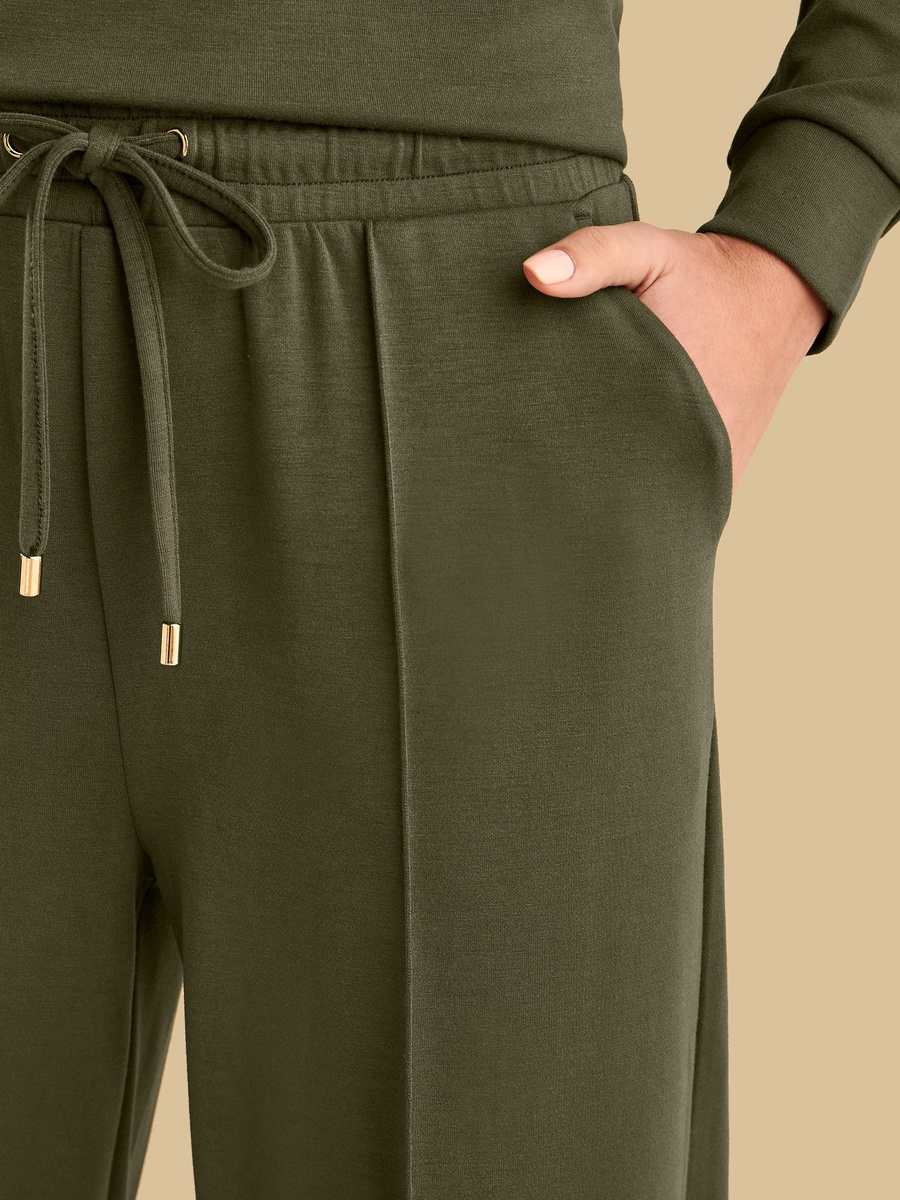 Drawstring Waist Modal Pants