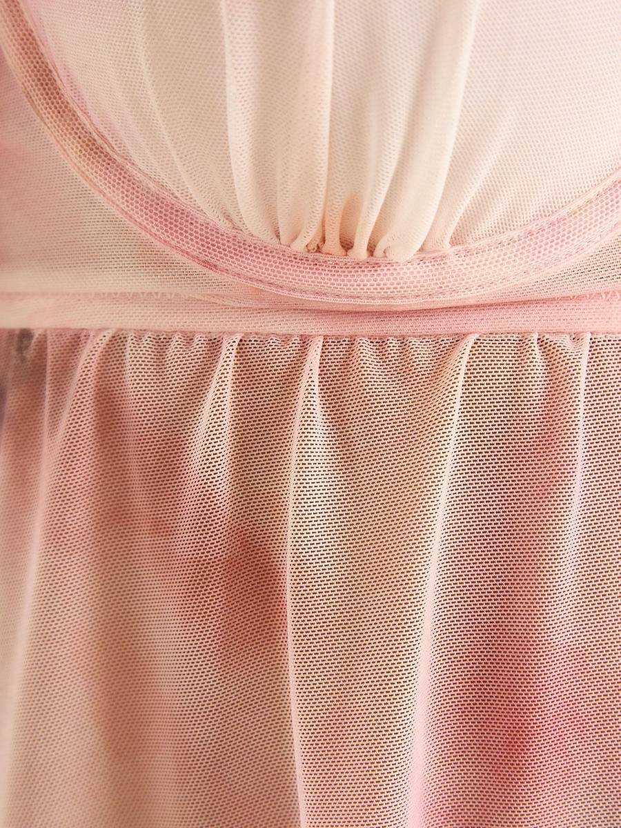 Printed Padded Babydoll with Thongs