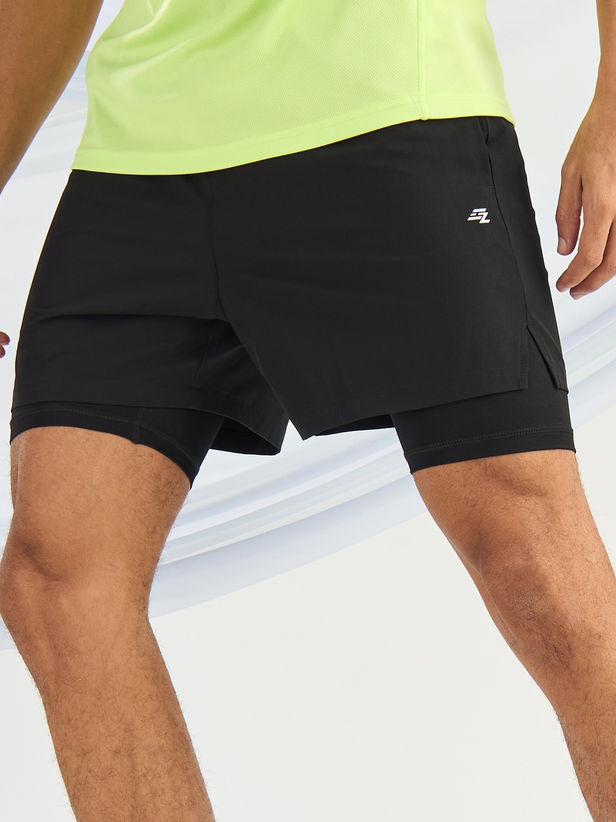 Plain Hybrid Shorts