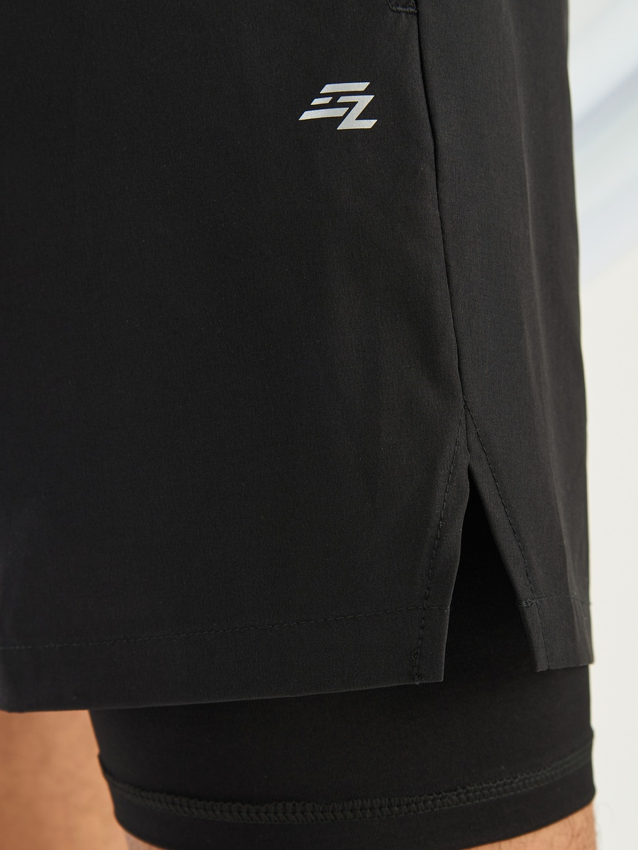 Plain Hybrid Shorts