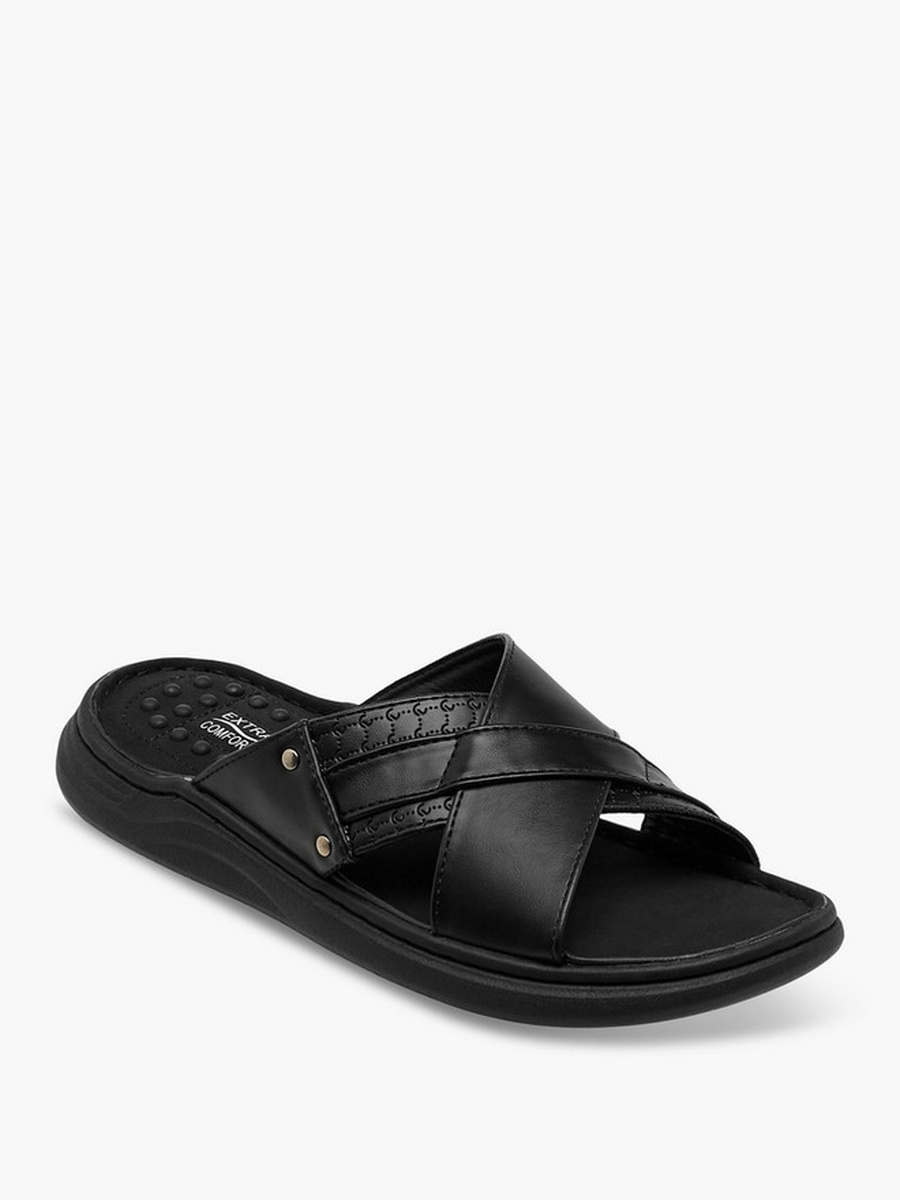 Men Cross Strap Sandals