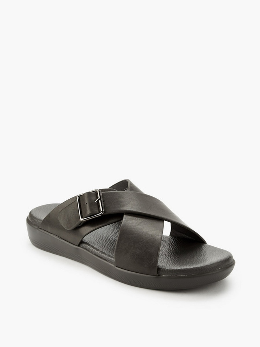 Men Cross Strap Sandals