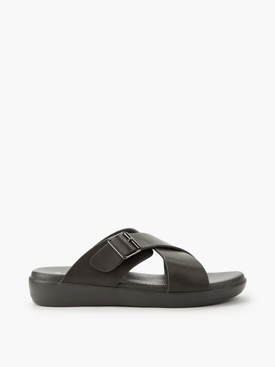 Men Cross Strap Sandals