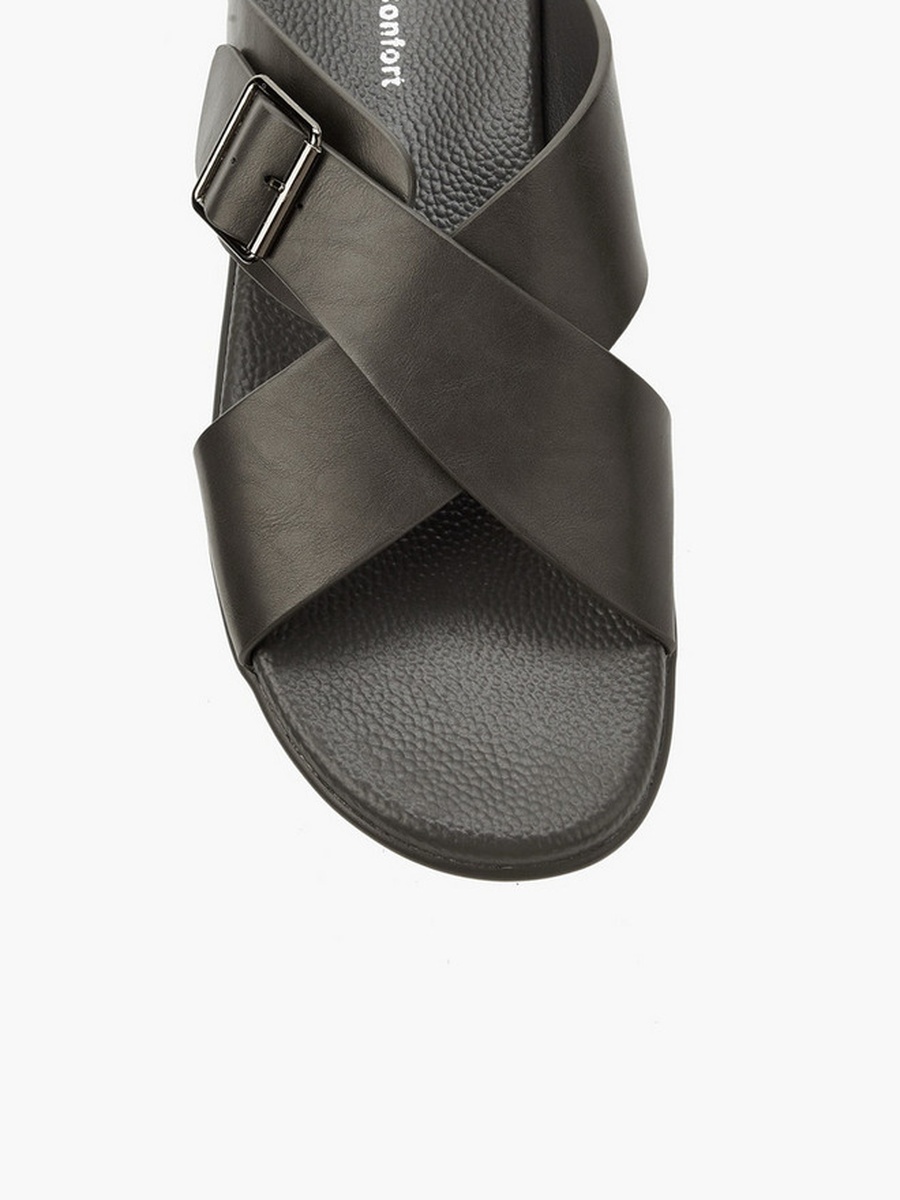 Men Cross Strap Sandals