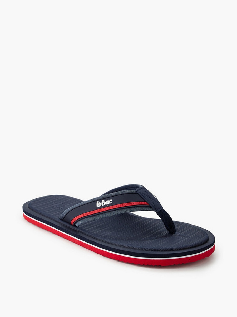 Men Logo Detail Flip-Flops