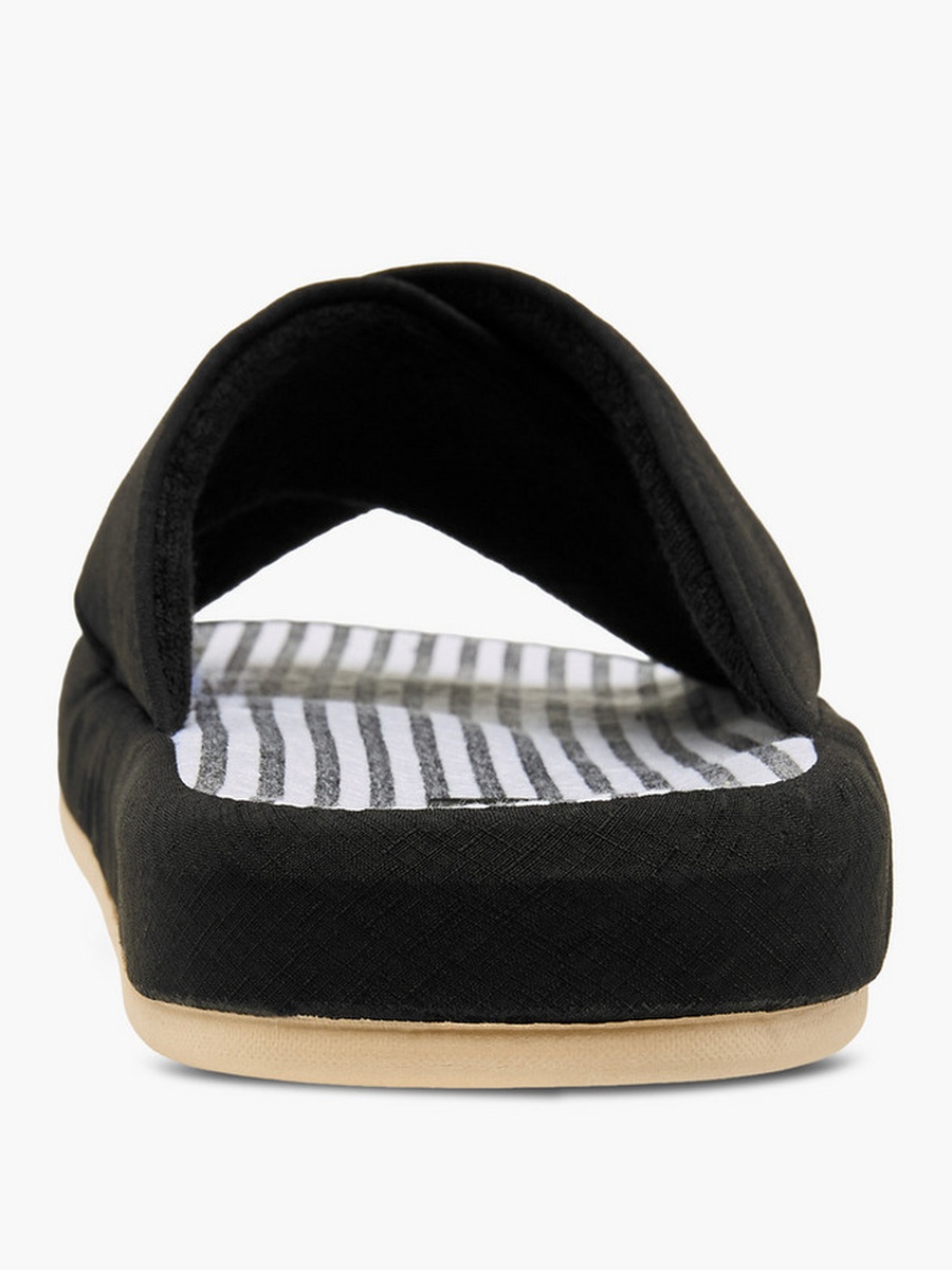 Men Cross Strap Bedroom Slippers