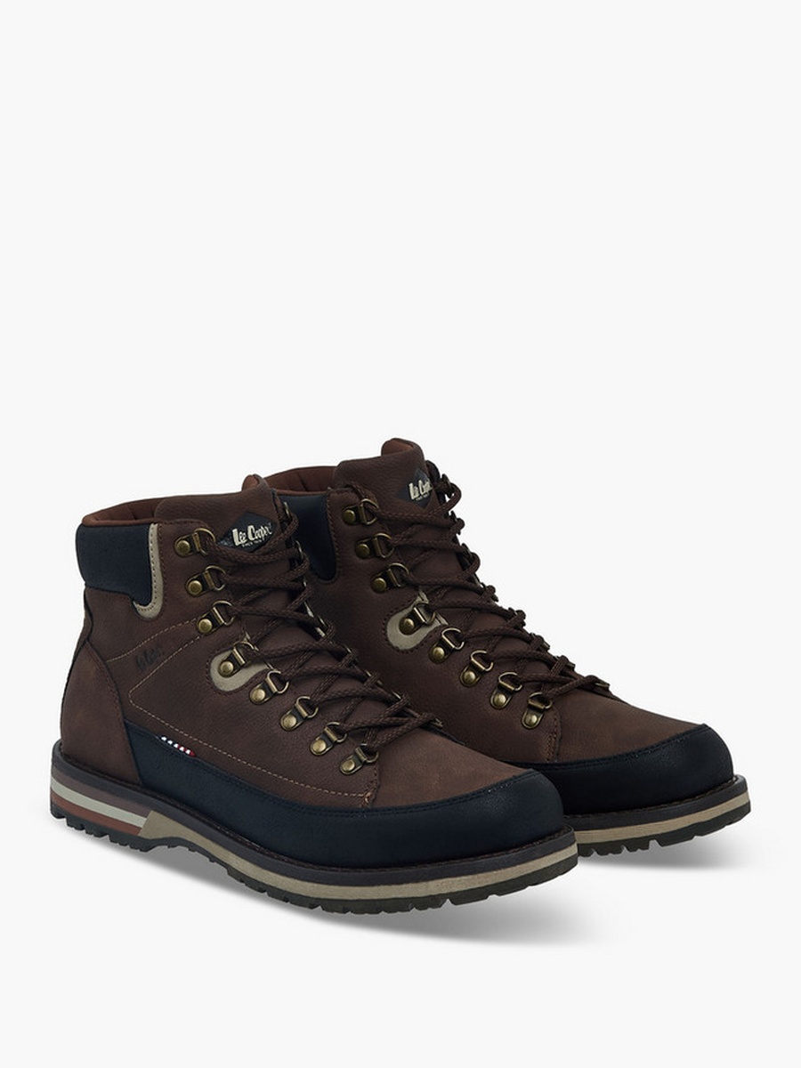 Men Lace-Up Ankle Boots