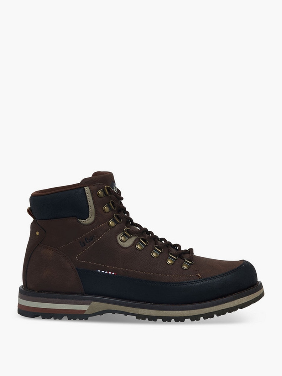 Men Lace-Up Ankle Boots