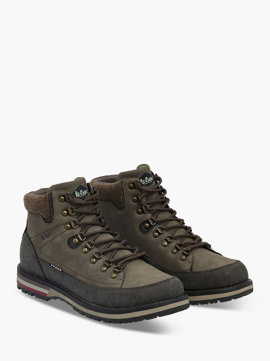 Men Lace-Up Ankle Boots