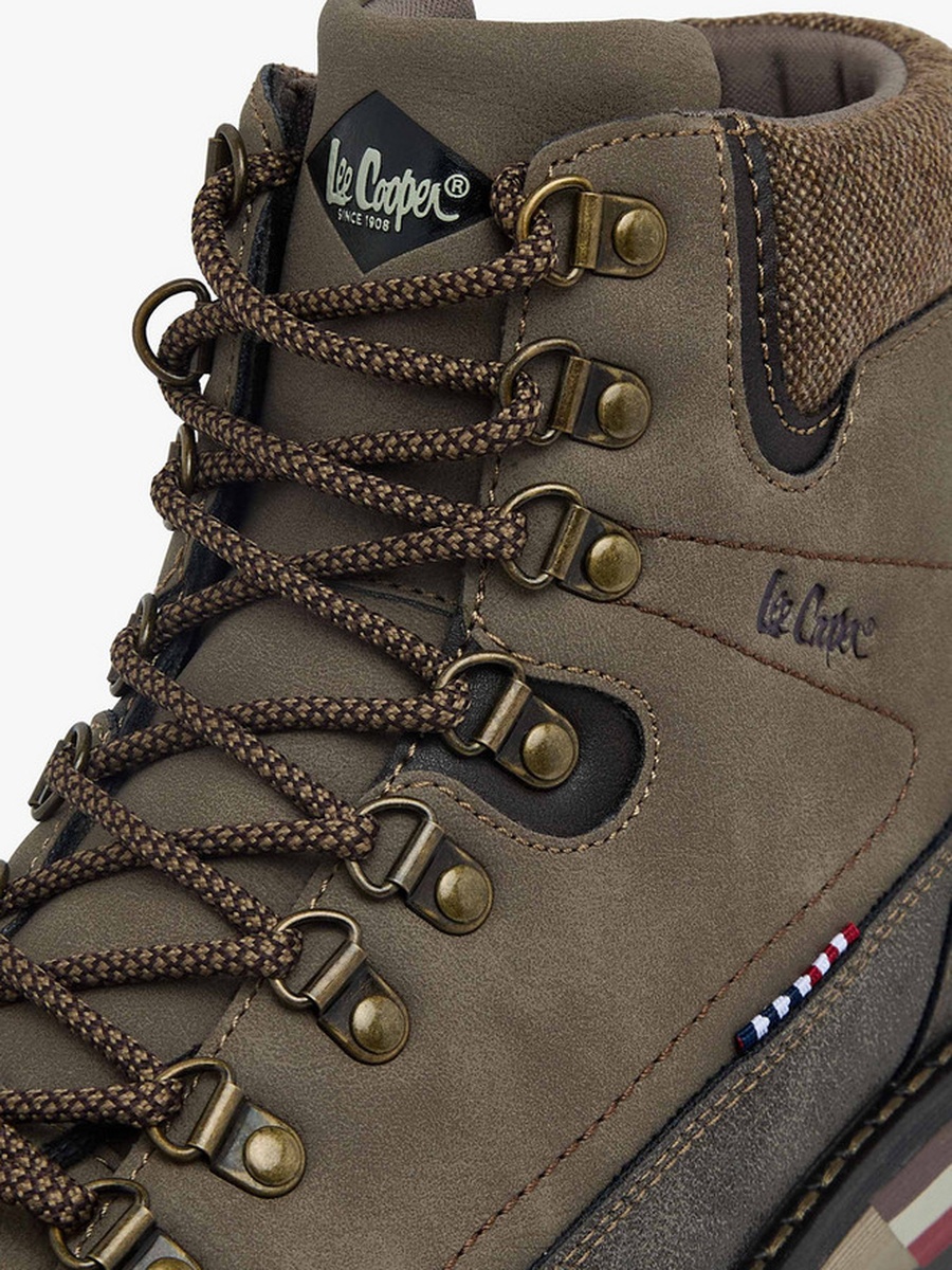 Men Lace-Up Ankle Boots
