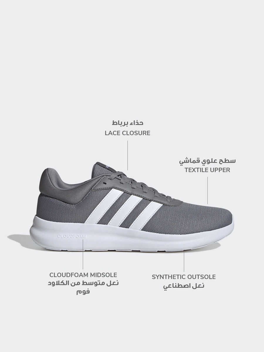 حذاء سنيكرز لايت ريسر 4.0 بأربطة للرجال