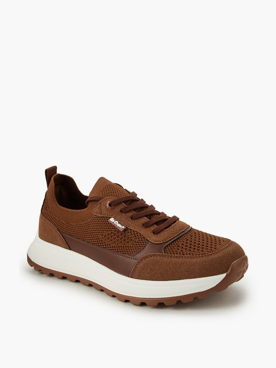 Logo Lace-Up Sneakers
