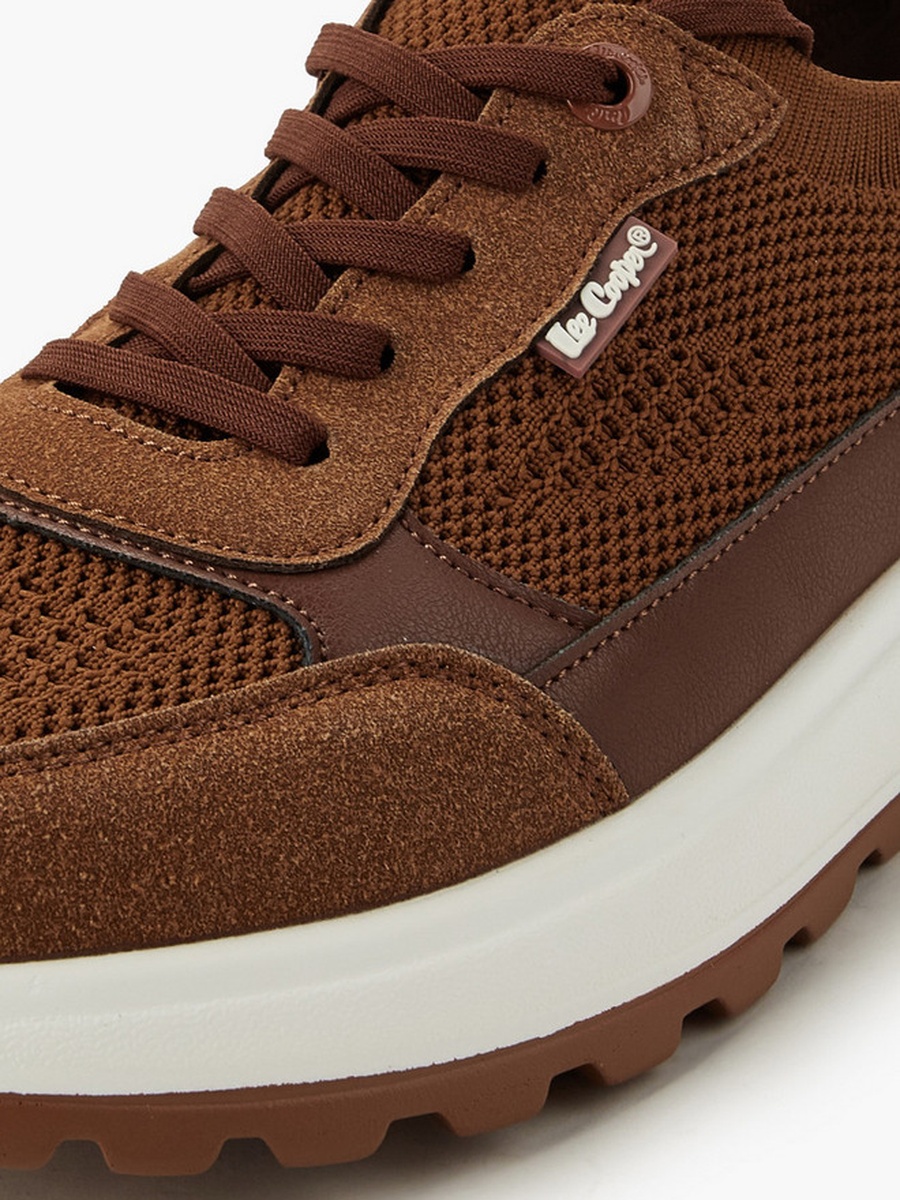 Logo Lace-Up Sneakers