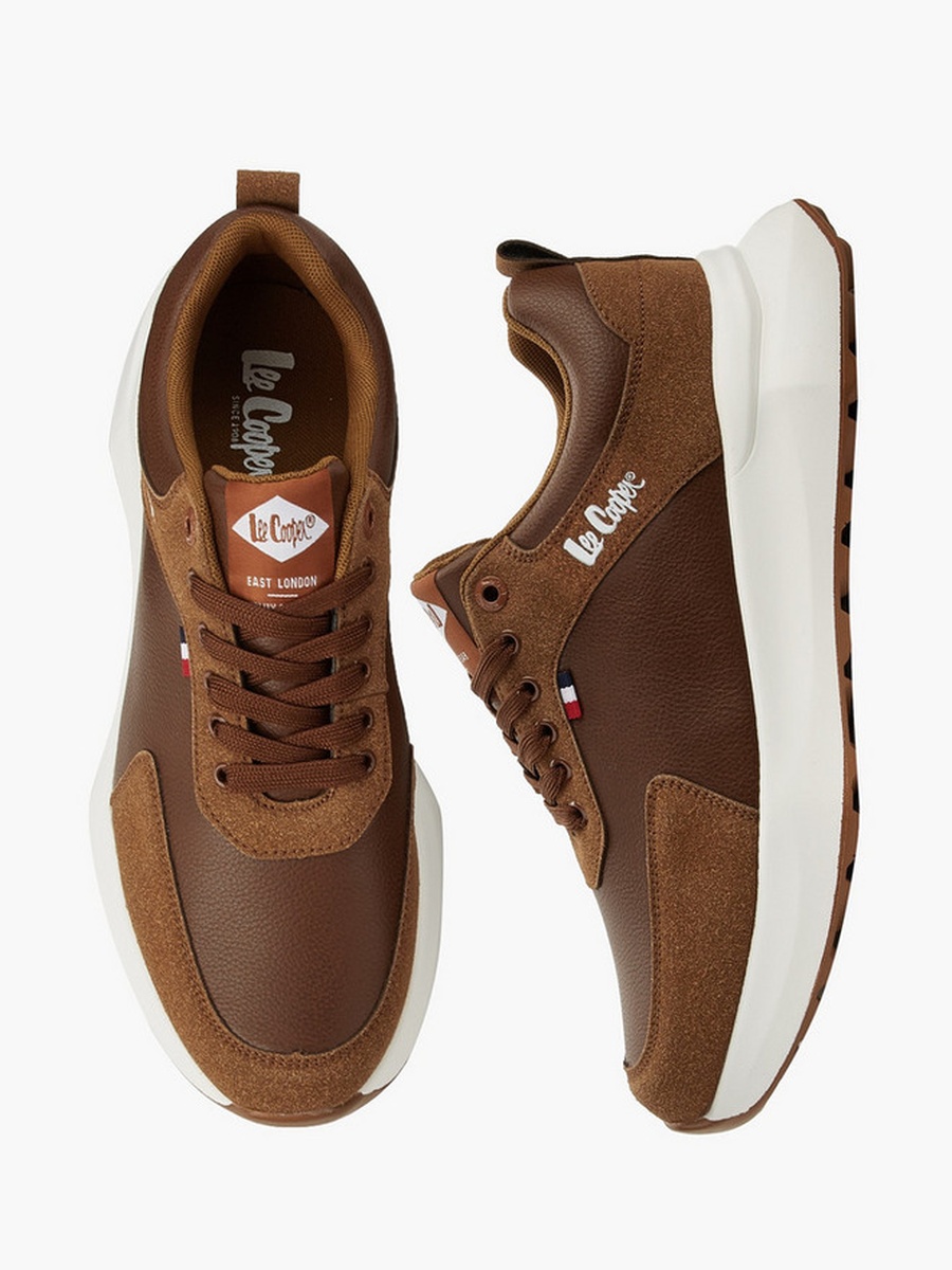 Logo Lace-Up Sneakers