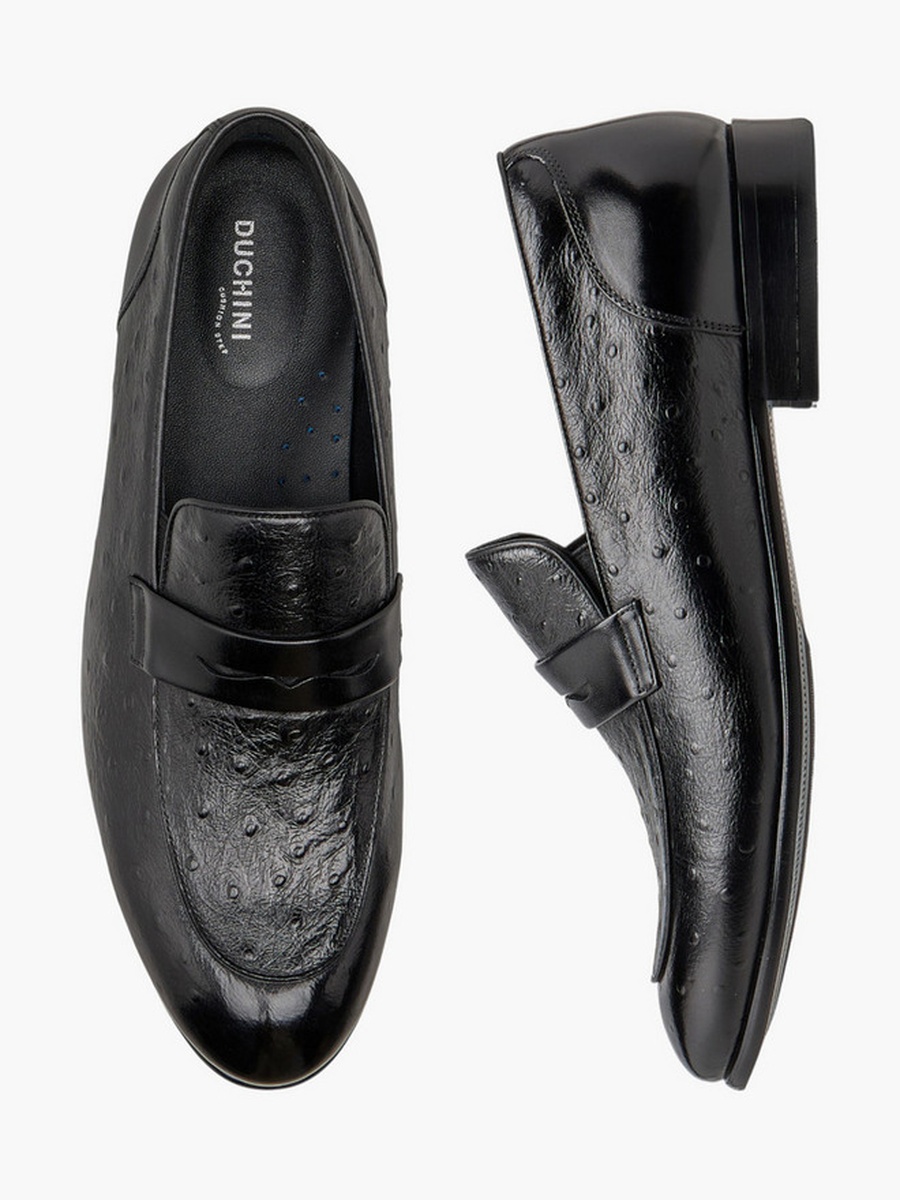 Men Slip-On Leather Loafers