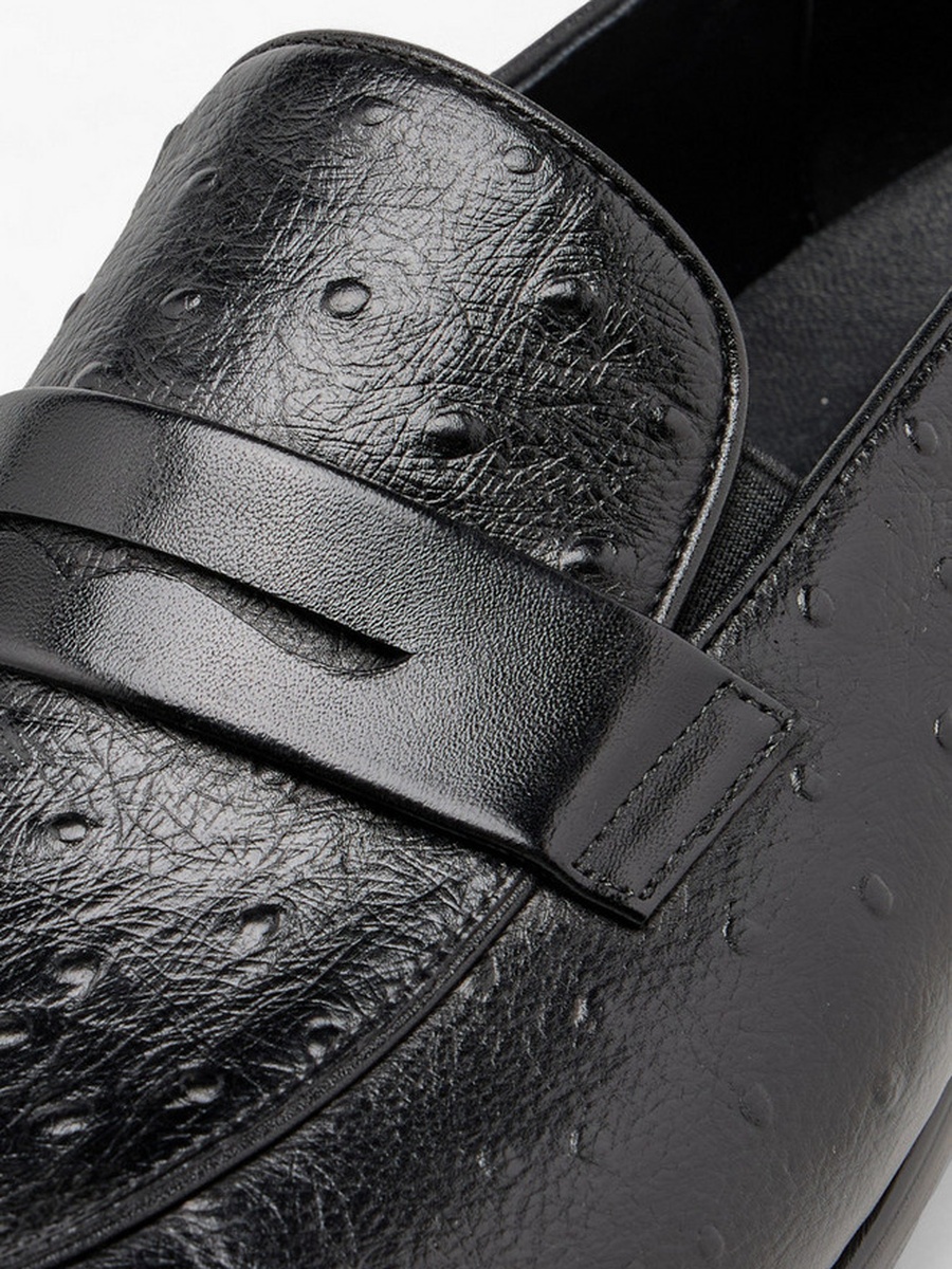 Men Slip-On Leather Loafers
