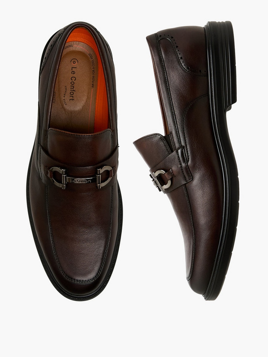 Men Leather Slip-On Loafers