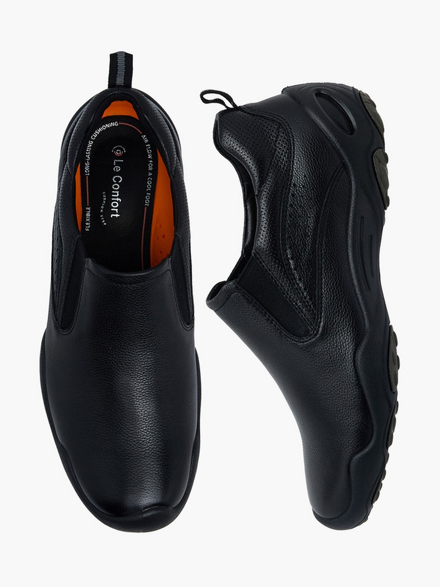 Men Leather Slip-On Loafers