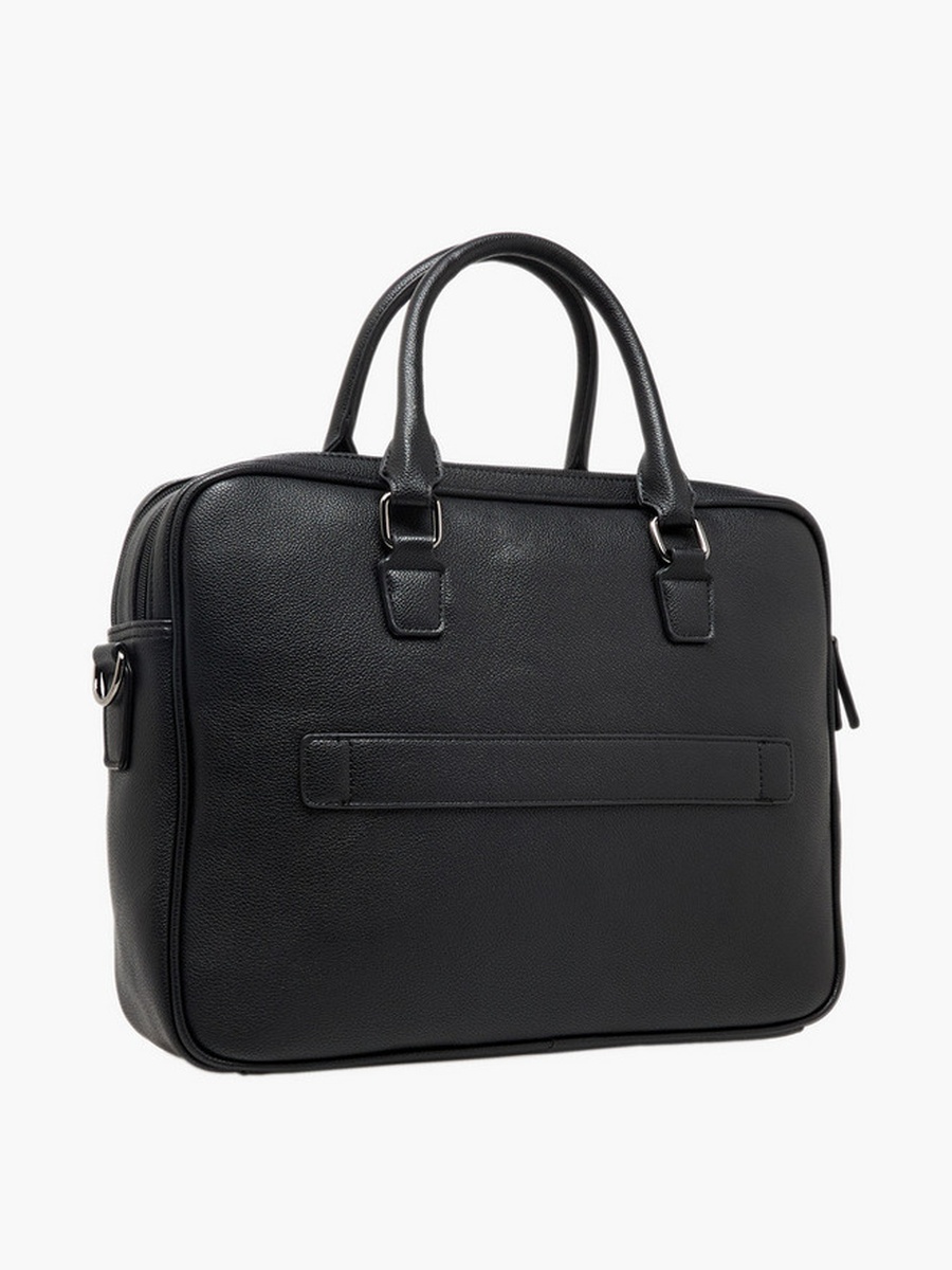 Men Solid Laptop Bag