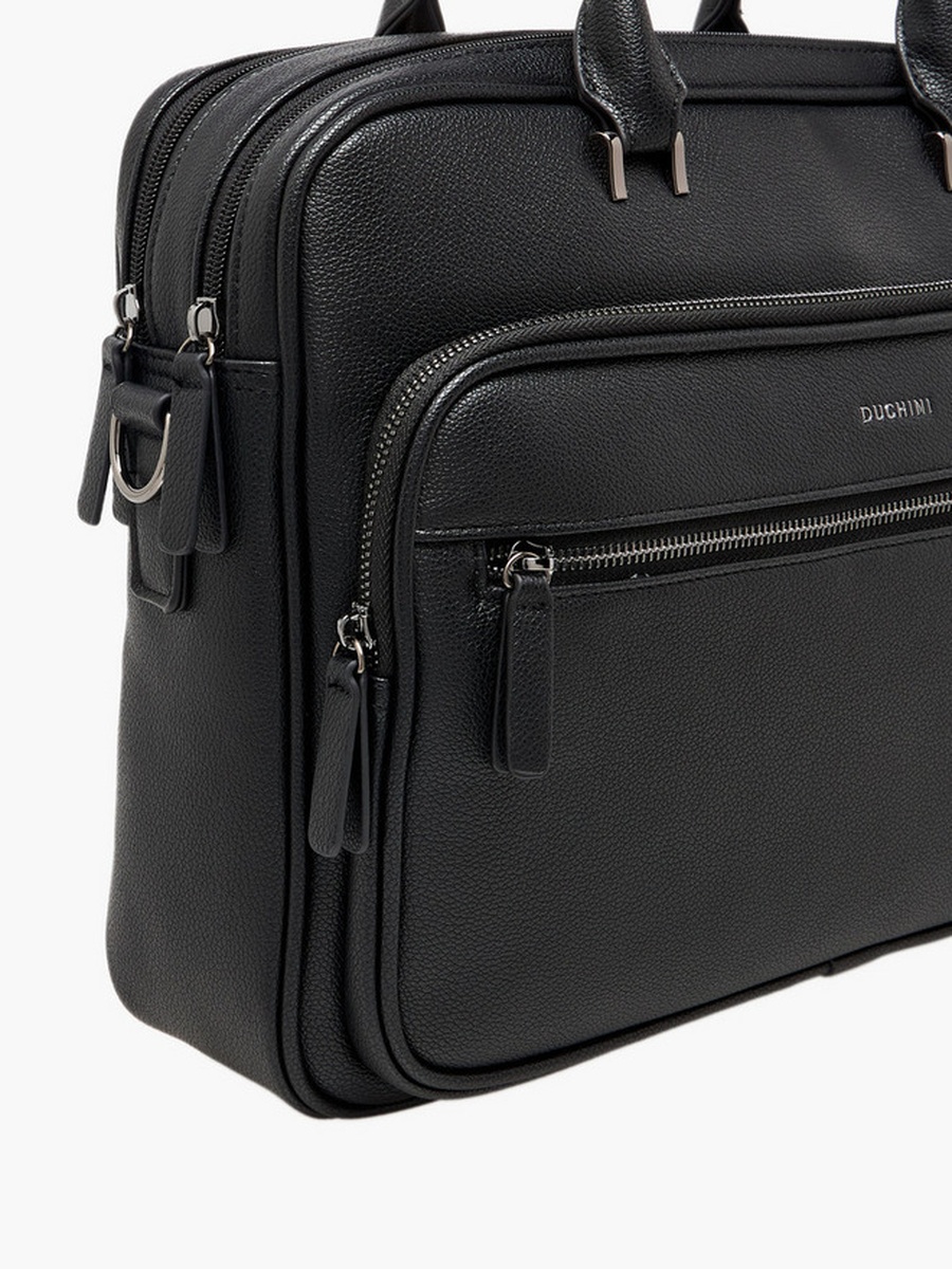 Men Solid Laptop Bag