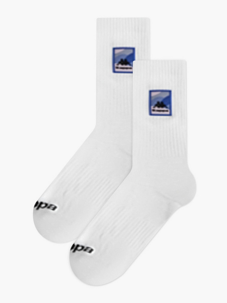 Men Crew Length Sports Socks - Set of 2