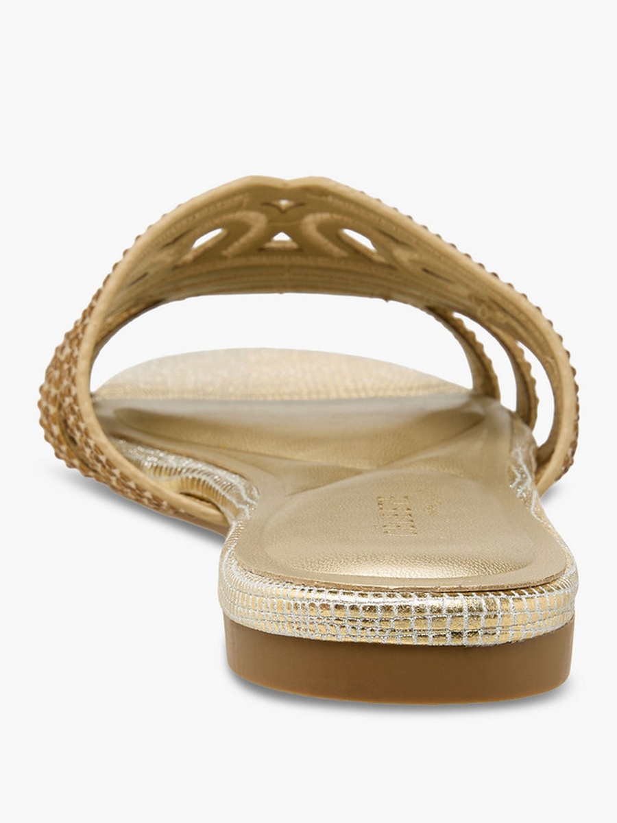 Women Embellished Slip-On Sandals 