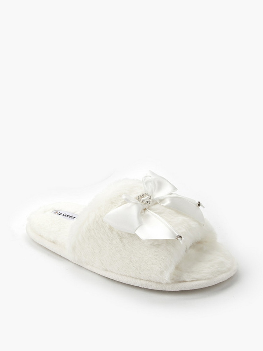 Women Faux Fur Bedroom Slippers