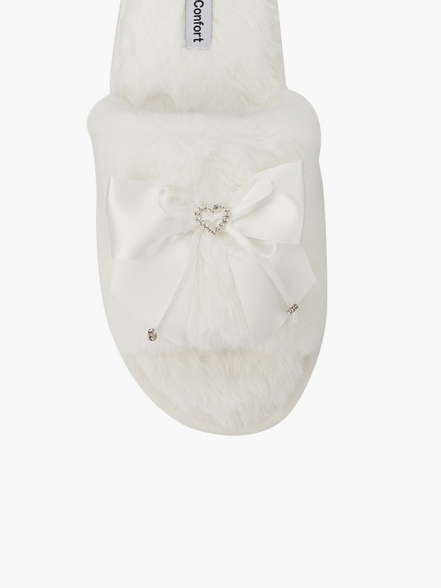 Women Faux Fur Bedroom Slippers