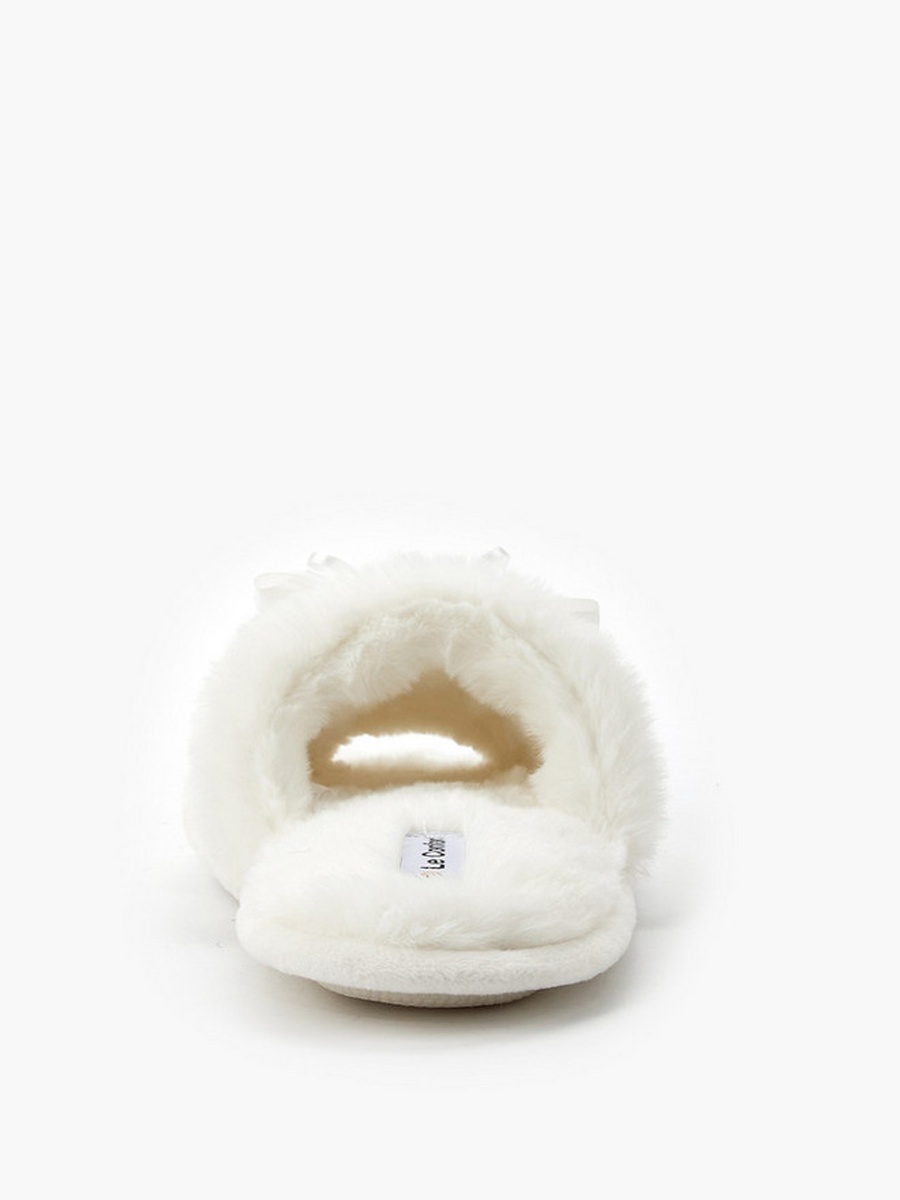 Women Faux Fur Bedroom Slippers