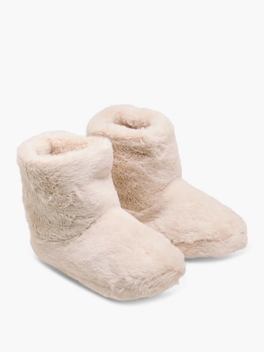Women Faux Fur Slipper Boots