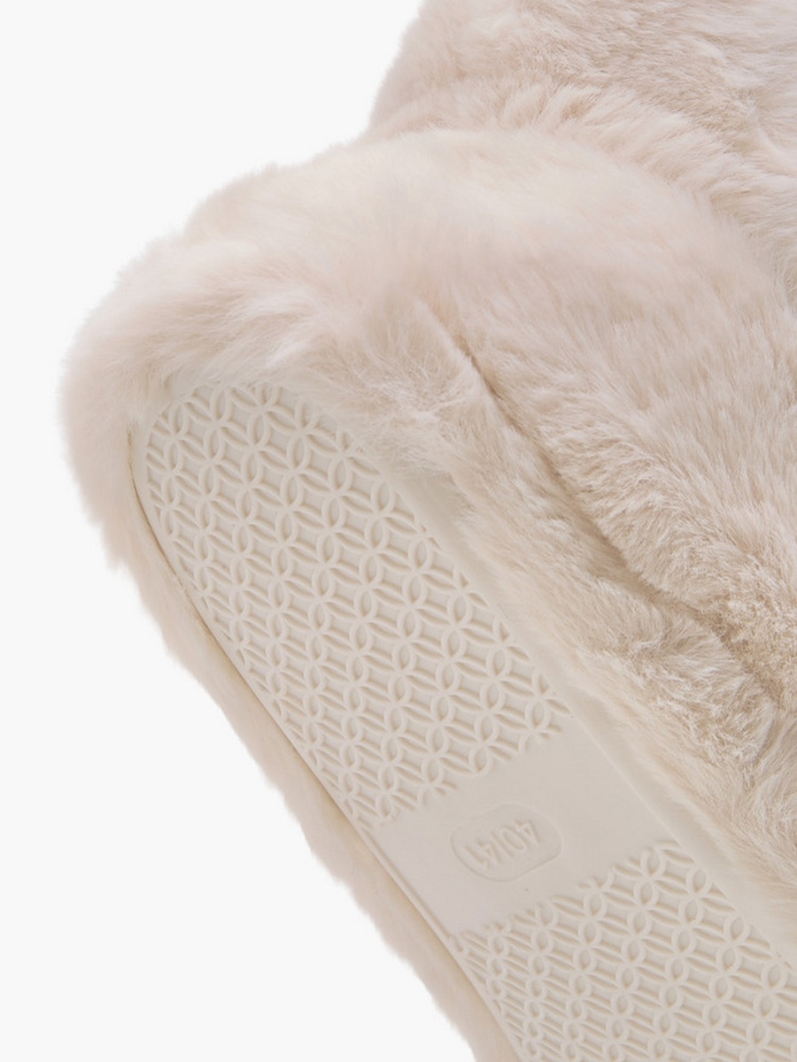 Women Faux Fur Slipper Boots
