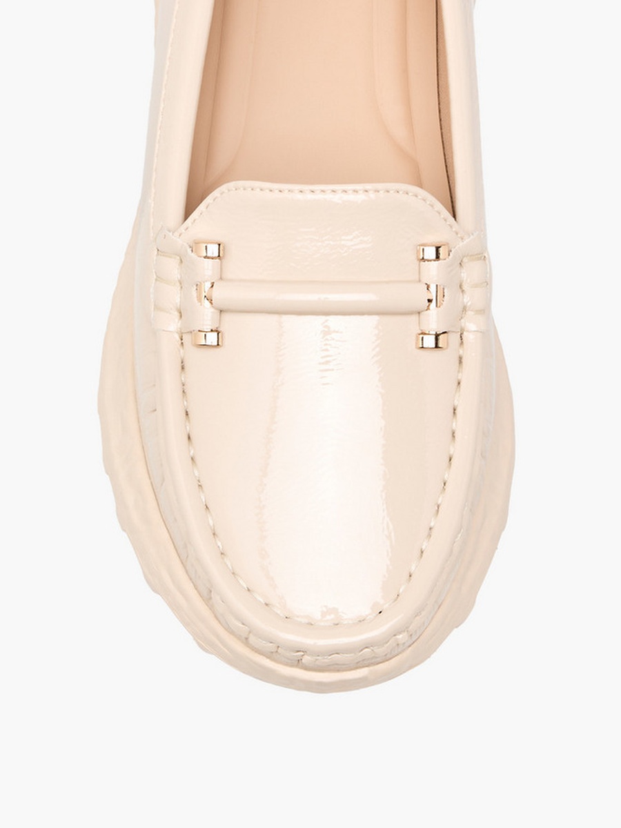 Women Metal Accent Loafers