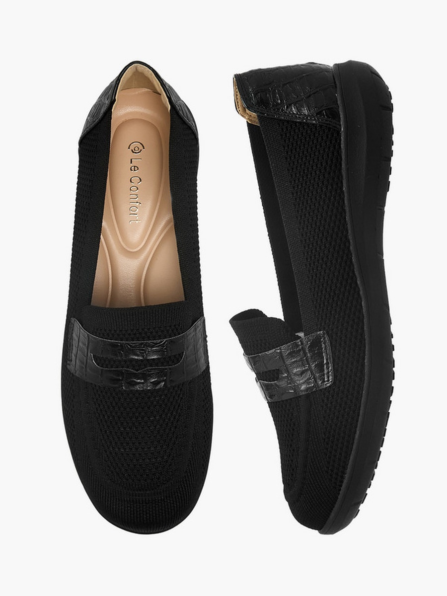 Women Flyknit Textured Loafers