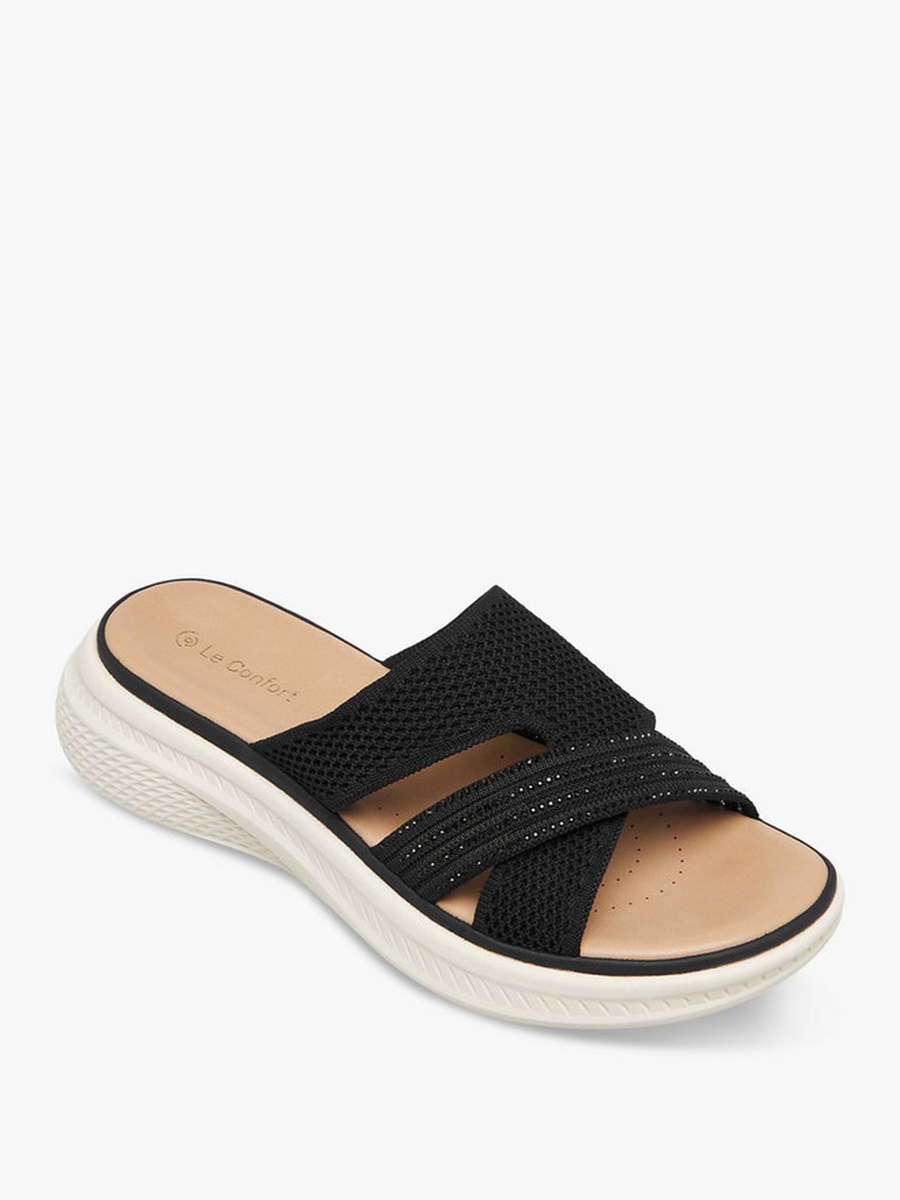 Women Embellished Flyknit Sandals