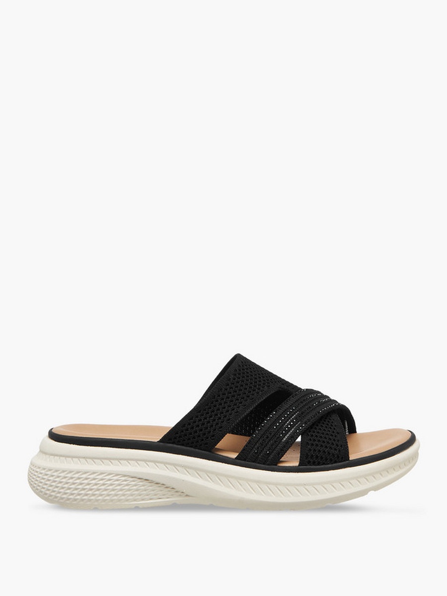 Women Embellished Flyknit Sandals