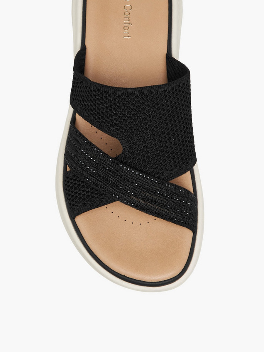 Women Embellished Flyknit Sandals