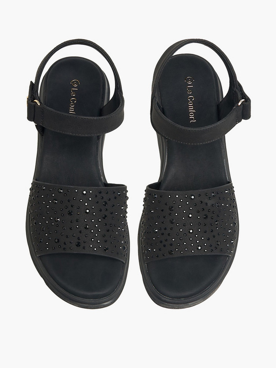 Women Embellished Platform Sandals 