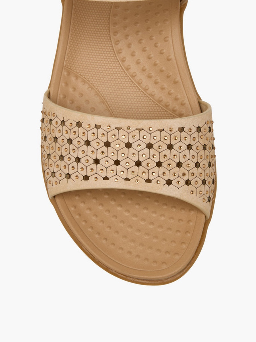 Women Hook and Loop Strap Sandals