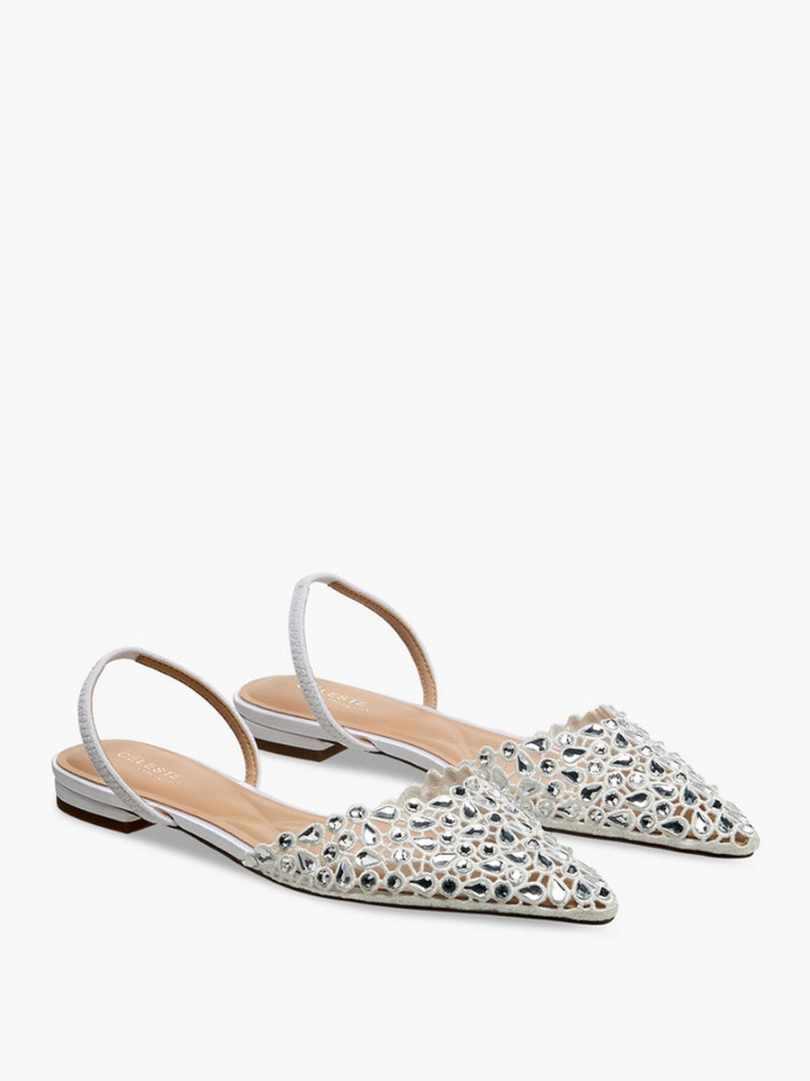 Women Embellished Slingback Mules 