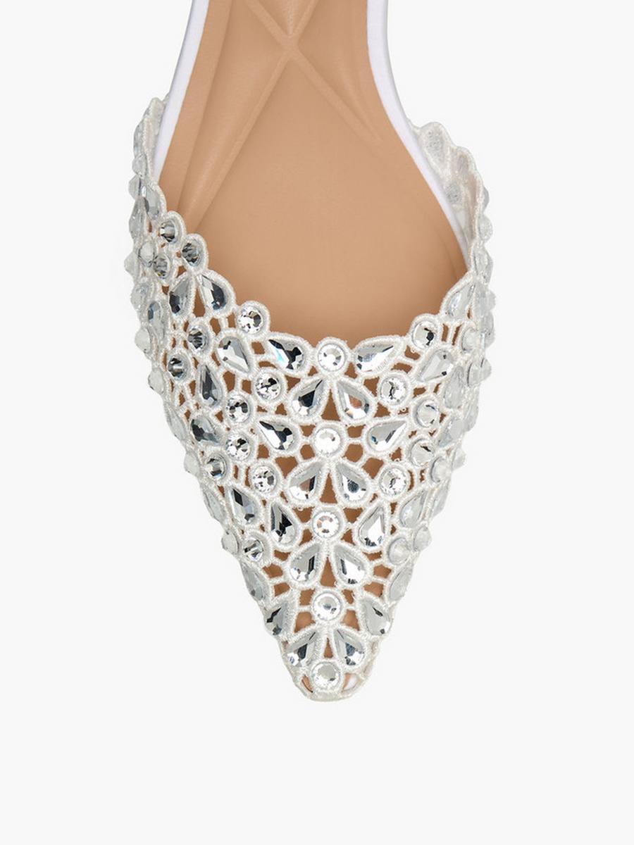 Women Embellished Slingback Mules 