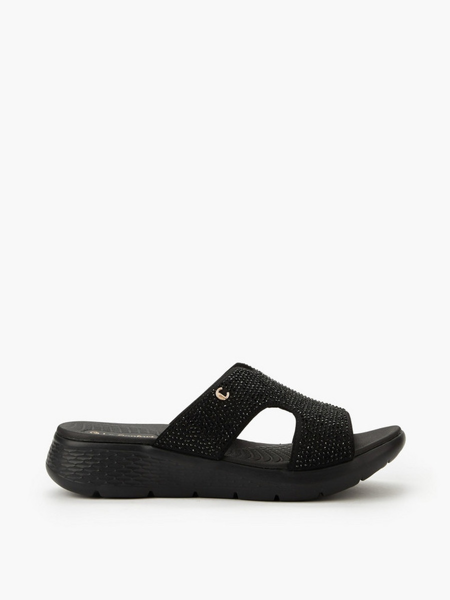 Women Embellished Slide Sandals 
