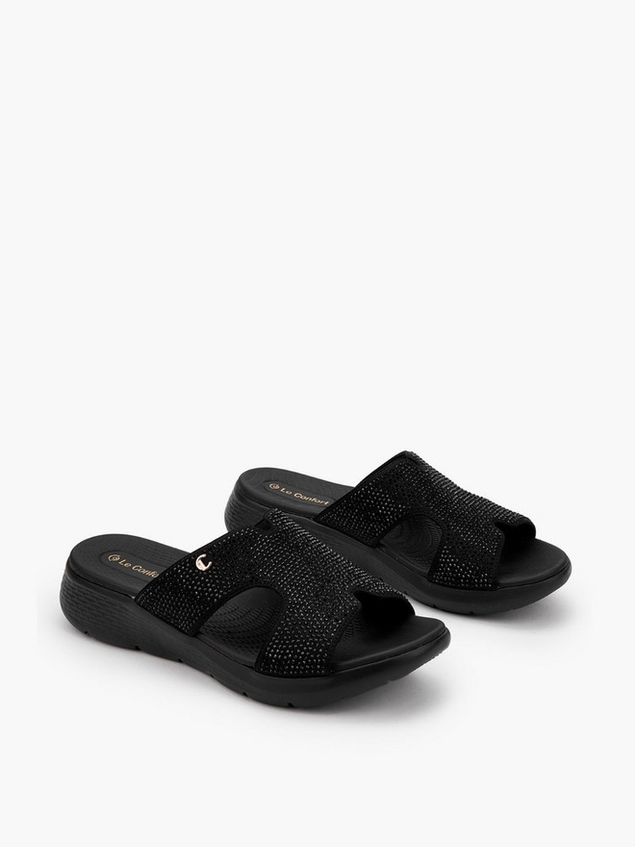 Women Embellished Slide Sandals 