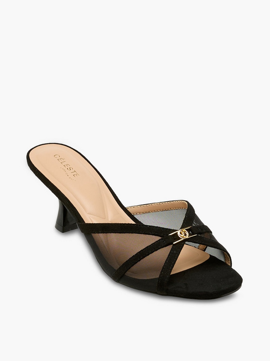 Women Kitten Heel Sandals