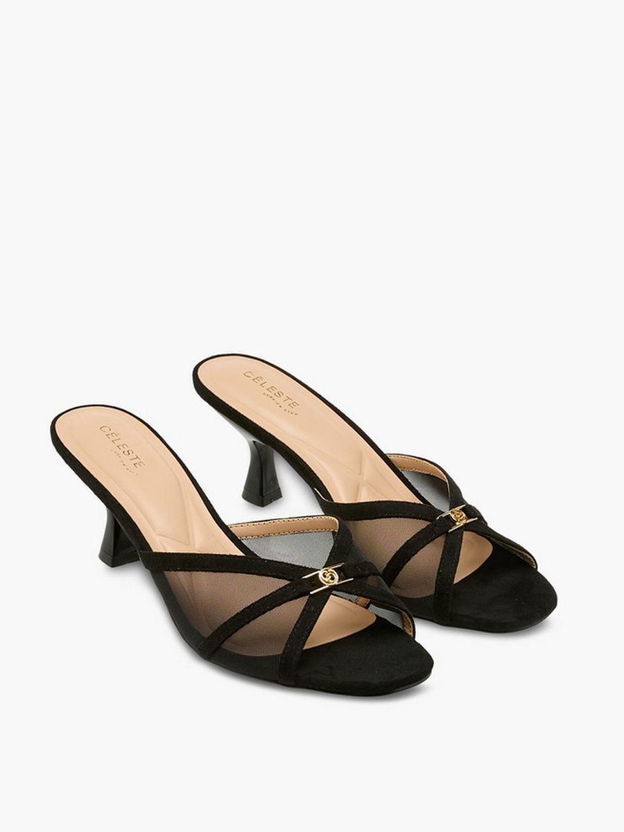 Women Kitten Heel Sandals