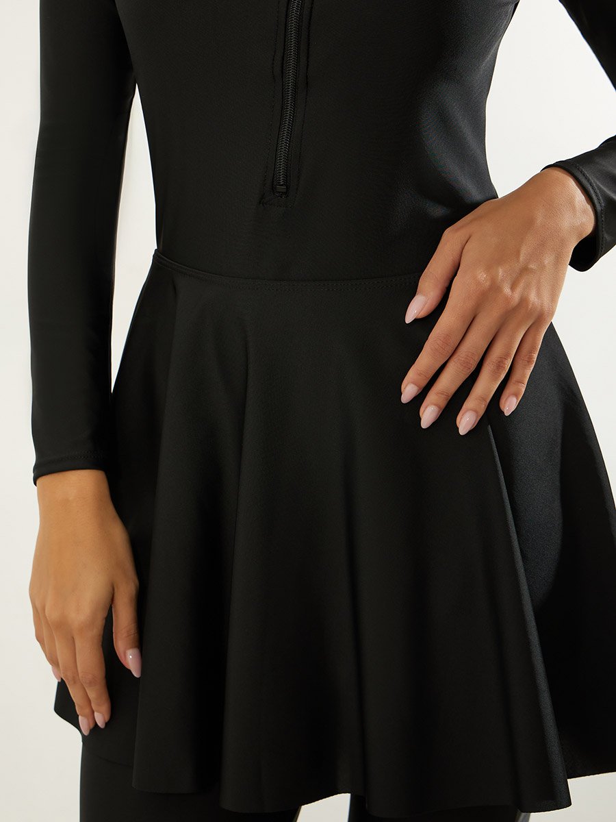 Pack of 2 - Full Sleeve One Piece Burkini and Skirt Set