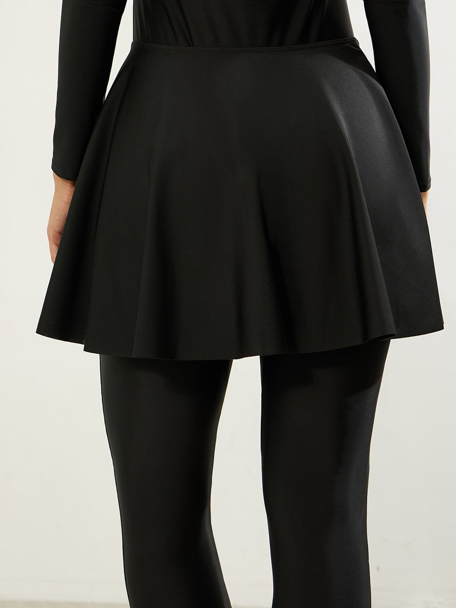 Pack of 2 - Full Sleeve One Piece Burkini and Skirt Set